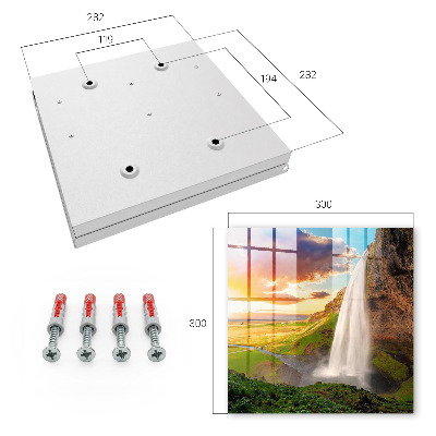 Key box Breathtaking landscape