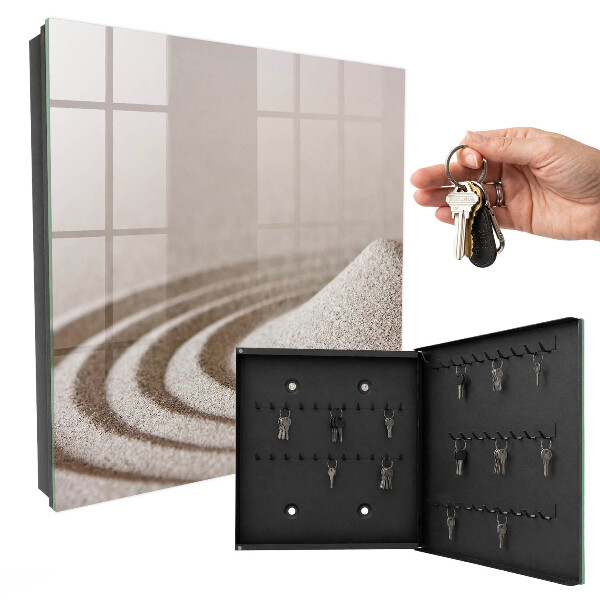 Key storage box Zen garden