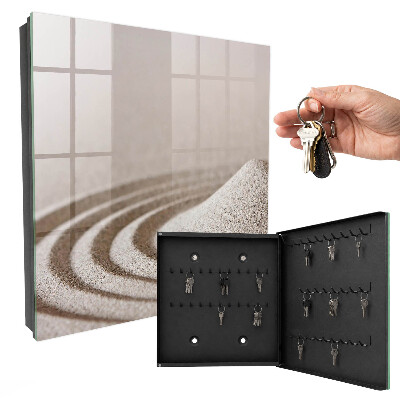 Key storage box Zen garden