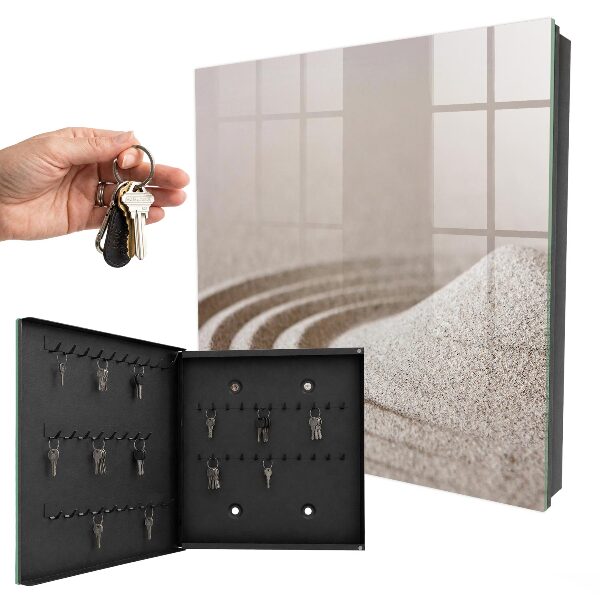 Key storage box Zen garden