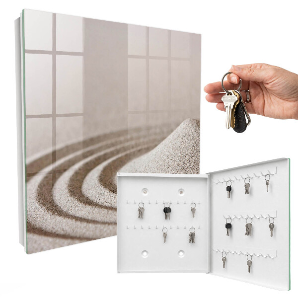 Key storage box Zen garden