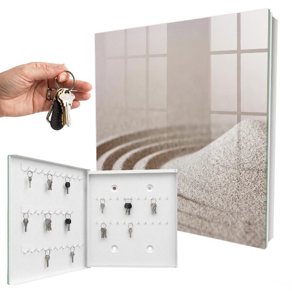 Key storage box Zen garden