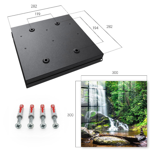 Key storage box Natural oasis
