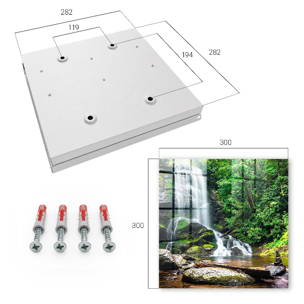 Key storage box Natural oasis