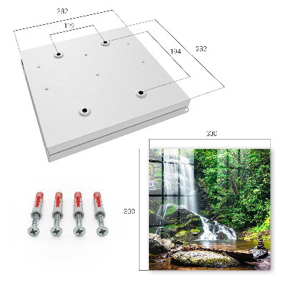 Key storage box Natural oasis