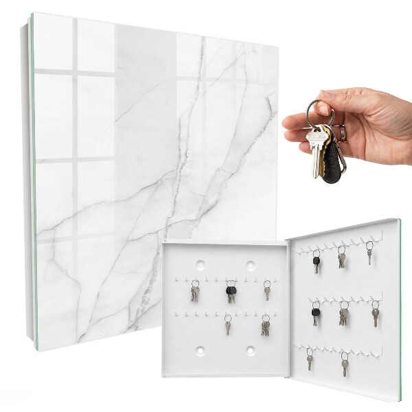 Key storage box Marble elegance