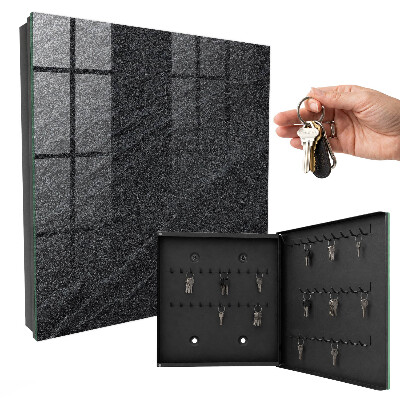 Key cabinet for wall Stone structure