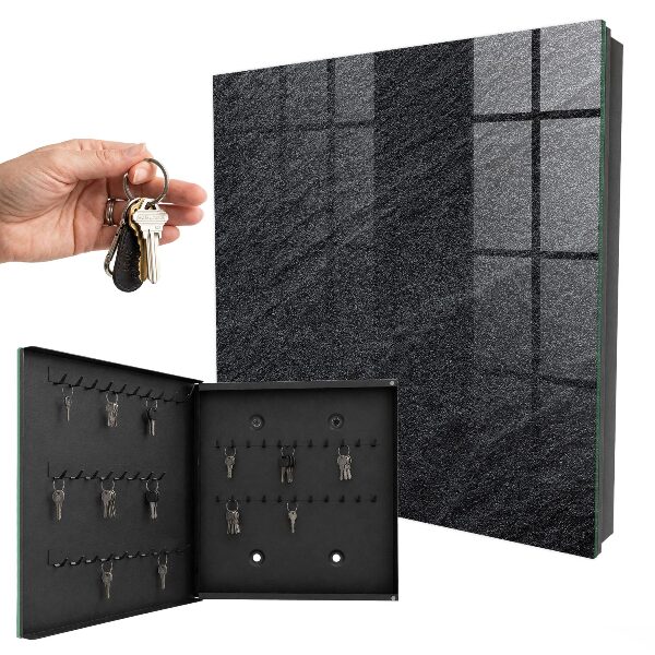 Key cabinet for wall Stone structure