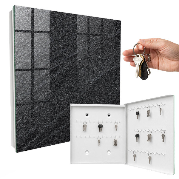 Key cabinet for wall Stone structure