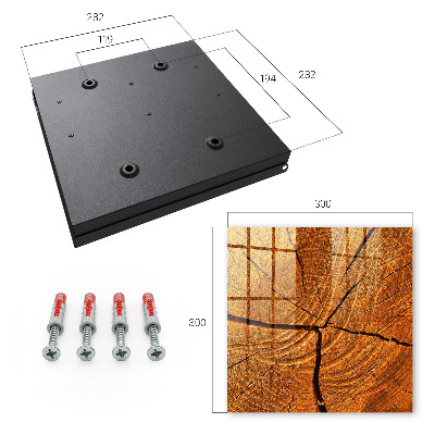 Key box Wooden structure