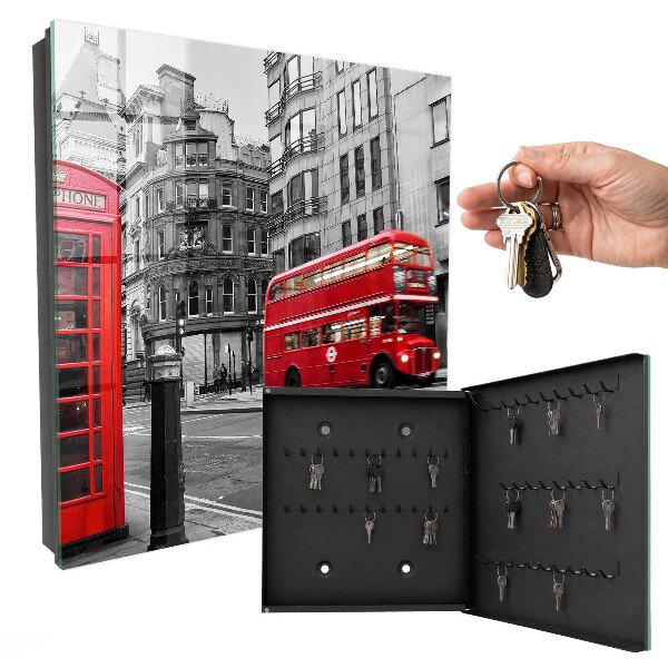 Key storage box London's Contrast
