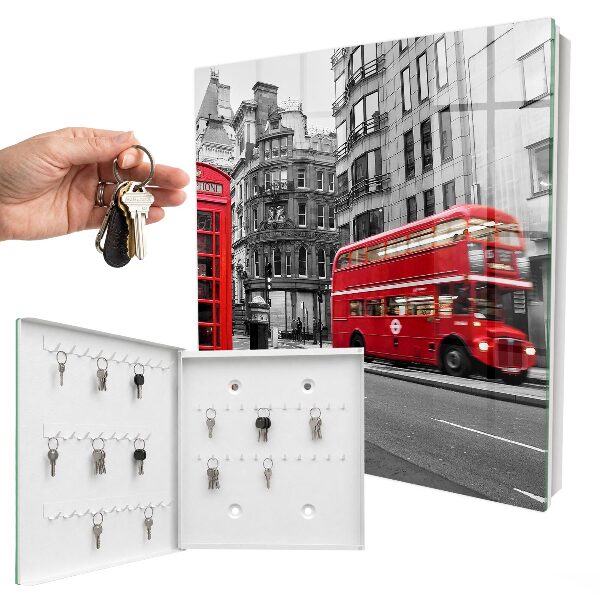 Key storage box London's Contrast