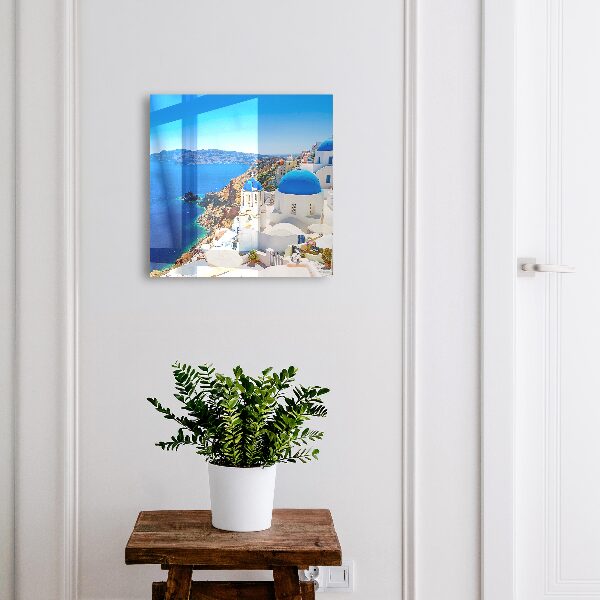 Key cabinet for wall Greek island