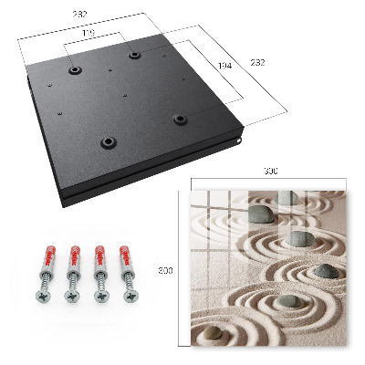 Key cabinet for wall Zen Room