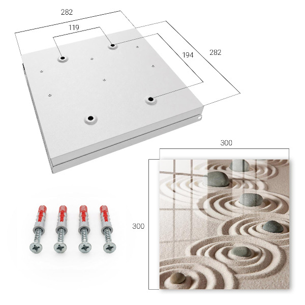 Key cabinet for wall Zen Room