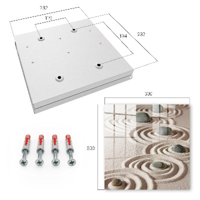 Key cabinet for wall Zen Room