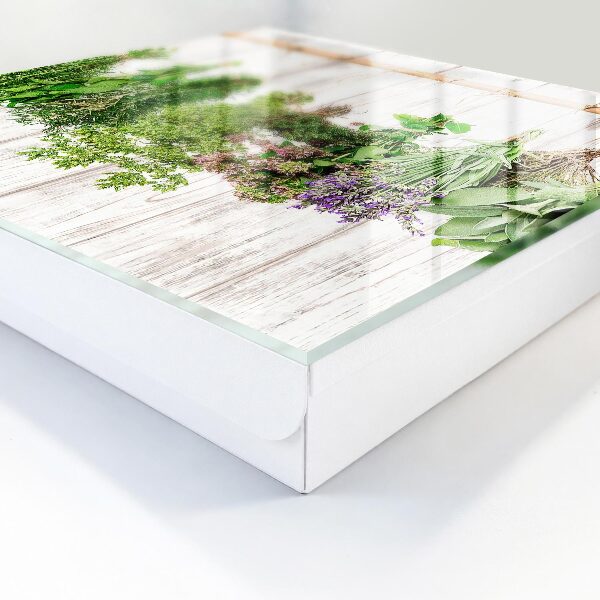Key storage box Dried herbs