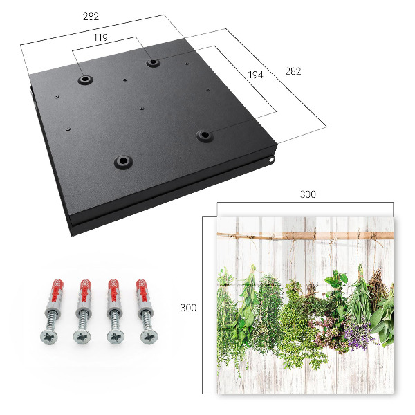 Key storage box Dried herbs