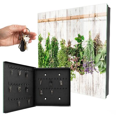 Key storage box Dried herbs