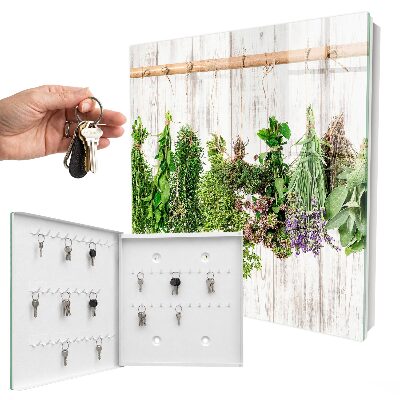 Key storage box Dried herbs