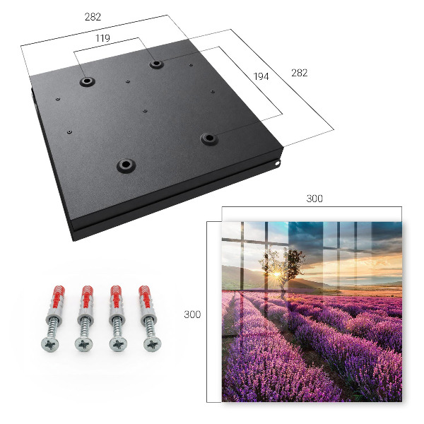 Key box Lavender sunset