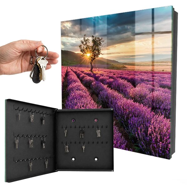 Key box Lavender sunset