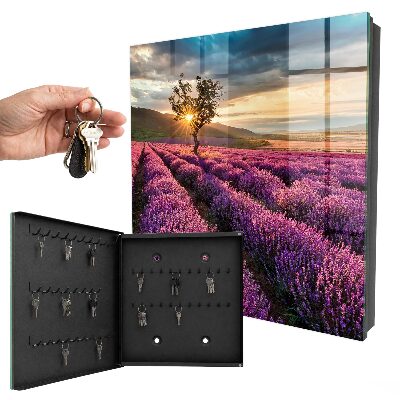 Key box Lavender sunset
