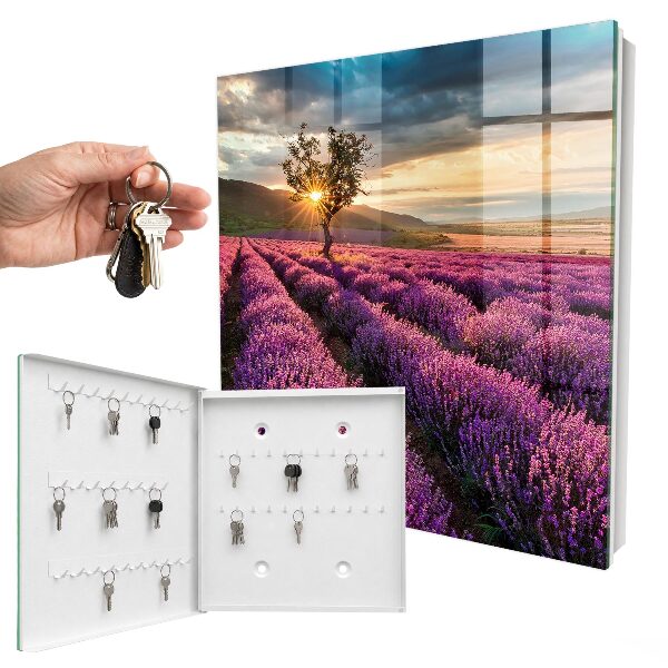 Key box Lavender sunset