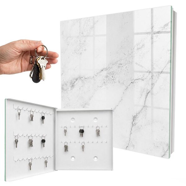 Key storage box Gray elegance