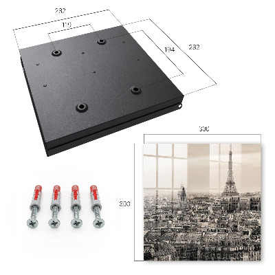 Key storage box Urban elegance