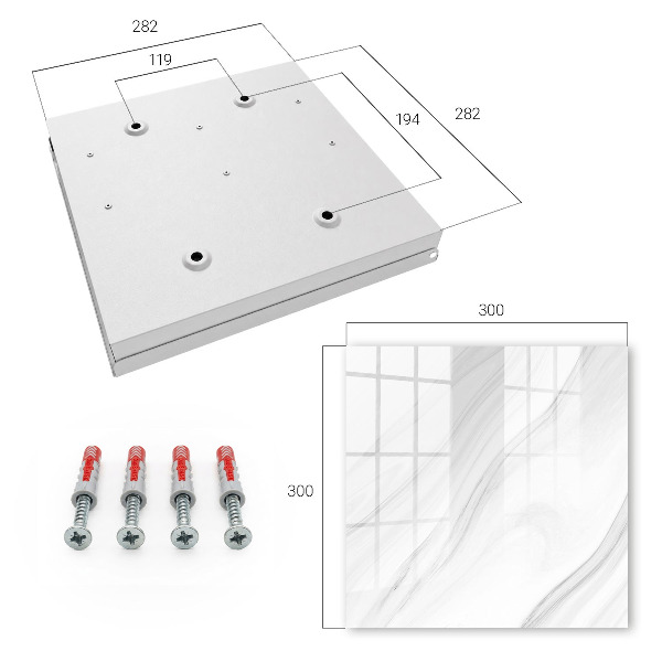 Key storage box Waves of elegance