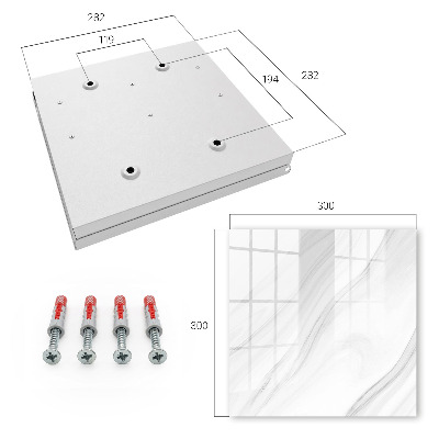 Key storage box Waves of elegance