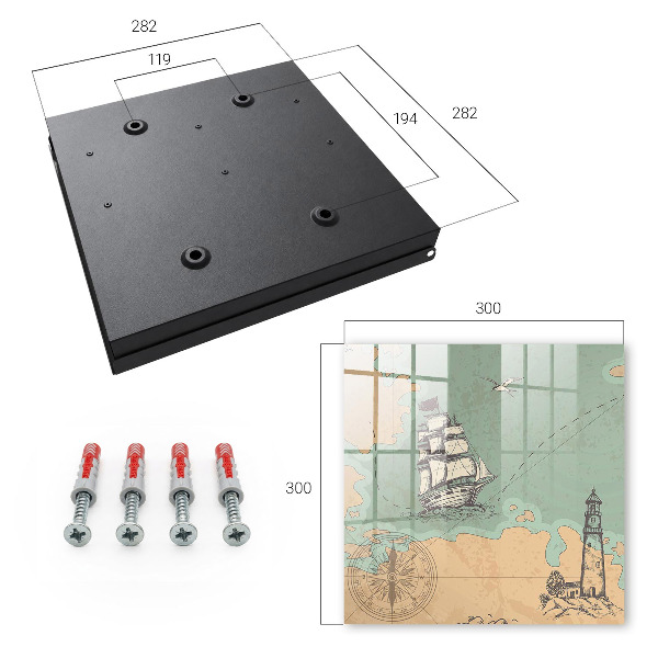 Key storage box Sea adventure
