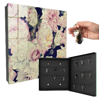 Key box Floral elegance