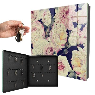 Key box Floral elegance