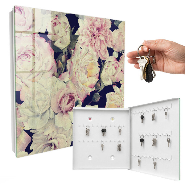 Key box Floral elegance