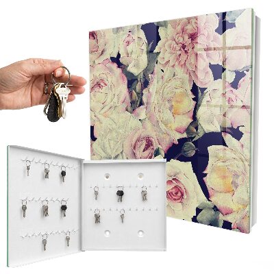 Key box Floral elegance