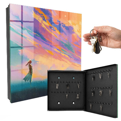 Key storage box Dreamy scene