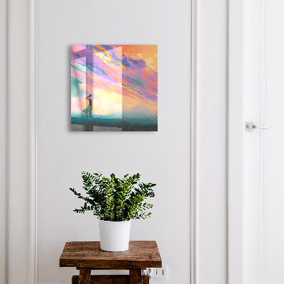 Key storage box Dreamy scene