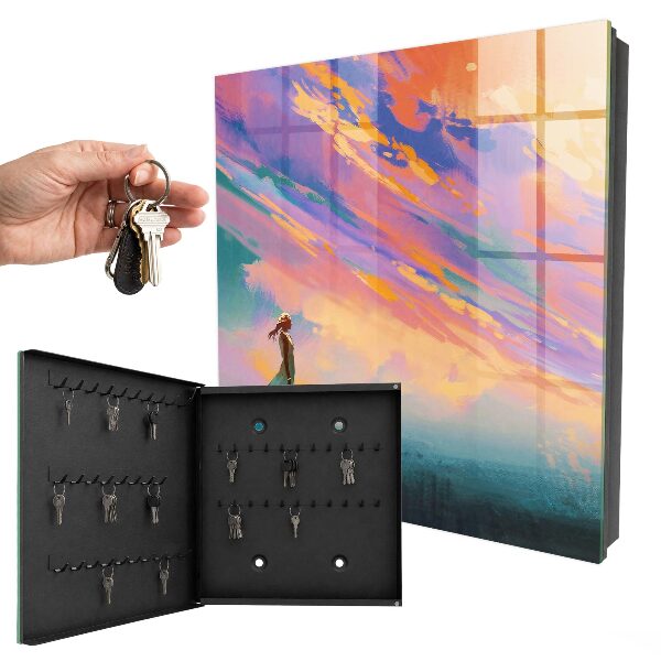 Key storage box Dreamy scene