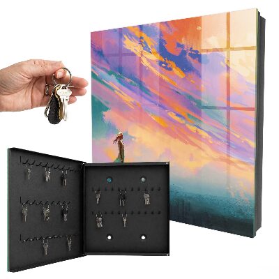 Key storage box Dreamy scene