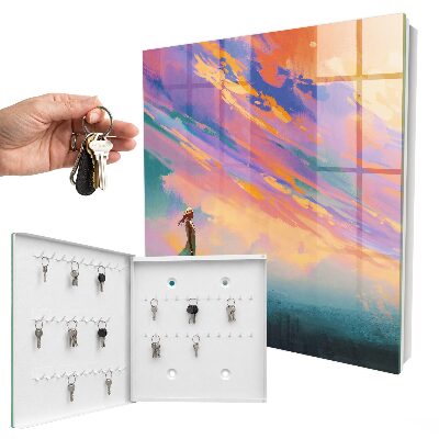 Key storage box Dreamy scene