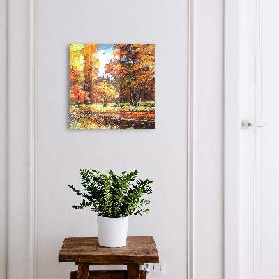 Key box Autumn landscape