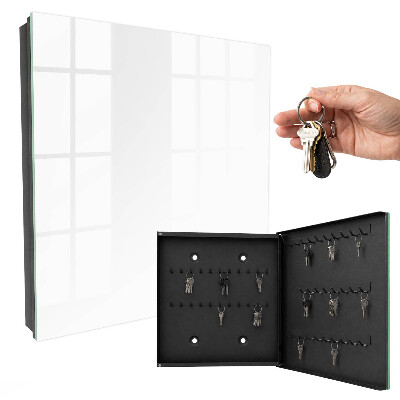 Key storage box White