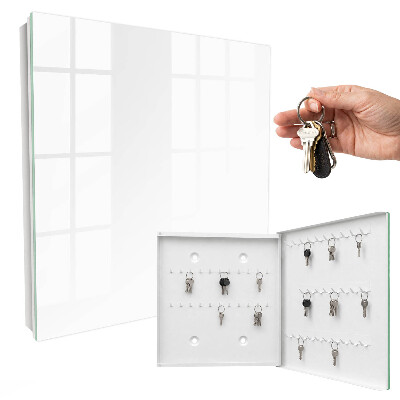 Key storage box White
