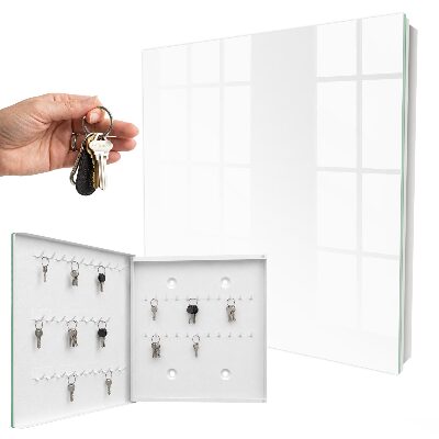 Key cabinet for wall Black