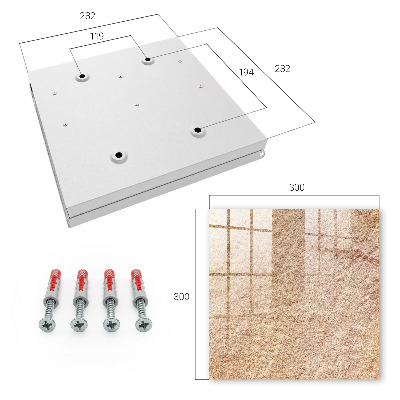 Key storage box Sand pattern
