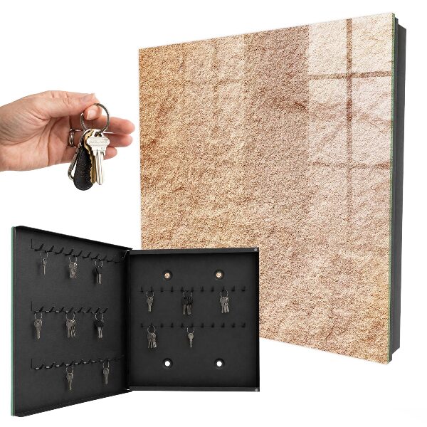 Key storage box Sand pattern
