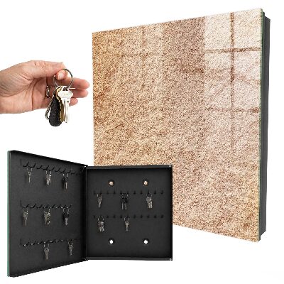 Key storage box Sand pattern