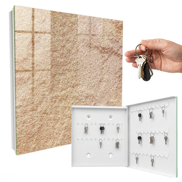 Key storage box Sand pattern